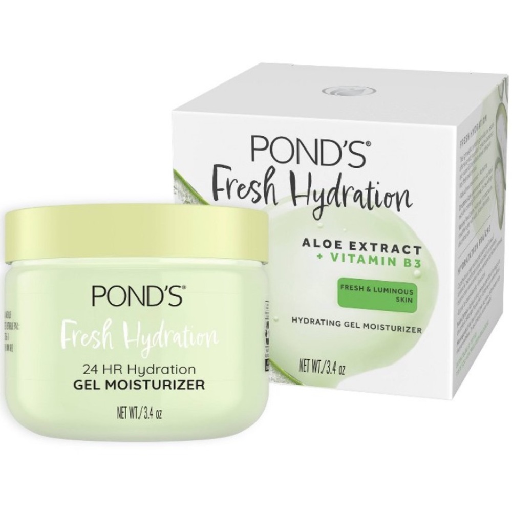 Pond’s Fresh Hydration Gel Moisturizer - Aloe Extract & Vitamin B3      skincare